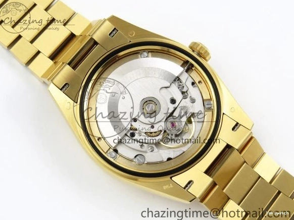 Dial 36 Green Edition YG Bracelet RAF YG Best on A2836 1:1 Date Stone Day Roman 0215